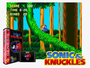 Sonic And Knuckles [ ], 4 Images Mix - Pc Game, HD Png Download, Transparent PNG