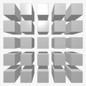 Perspective Cubes - Cube In All Perspective, HD Png Download, Transparent PNG