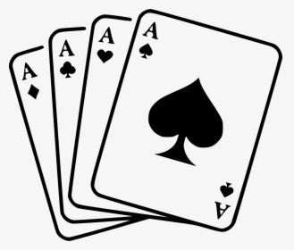 Aces - Playing Cards Svg Free, HD Png Download, Transparent PNG