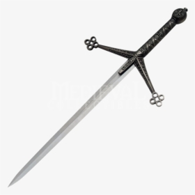Transparent Medieval Dagger Clipart - Claymore Sword, HD Png Download, Transparent PNG