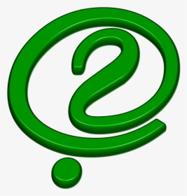 The Question Mark In The Green Circle - Circle, HD Png Download, Transparent PNG