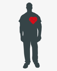 Commons Clipart 20 Person - Person With Broken Heart, HD Png Download, Transparent PNG