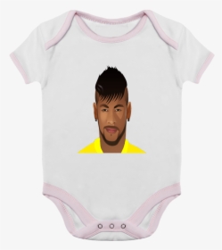 Body Bébé Contrasté Neymar Psg Par Aminparigo - Camisas Personalizadas 1 Año Bebe, HD Png Download, Transparent PNG