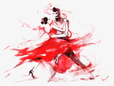 Tango Dance Allposters - Dance Sport Vector Png, Transparent Png, Transparent PNG