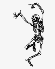 Dancing Skeleton Clip Art, HD Png Download, Transparent PNG