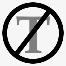 No Symbol Black And White, HD Png Download, Transparent PNG