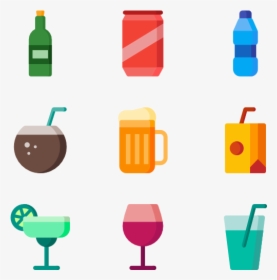 Beverage - Flaticon Cocktail Icon Png, Transparent Png, Transparent PNG