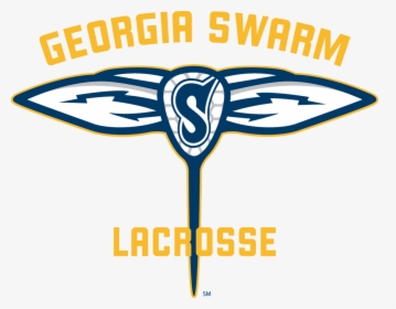 Georgia Swarm Pro Lacrosse Team - Logo Georgia Swarm Lacrosse, HD Png Download, Transparent PNG