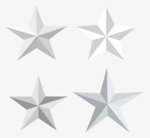 White Star Vector Set Done In - Walk Of Fame Leonard Nimoy, HD Png Download, Transparent PNG