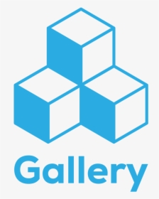 The Bezlio Gallery Icon With Three Stacked Boxes - Cubes Icon, HD Png Download, Transparent PNG