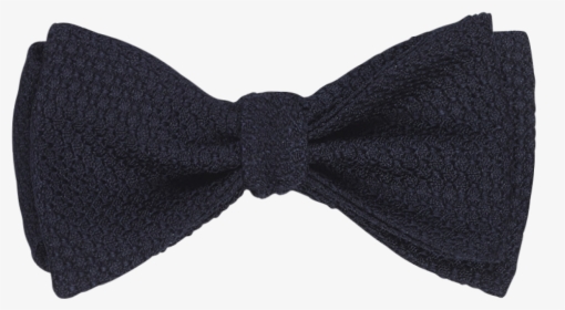 Midnight Grenadine Silk Bow Tie   Title Midnight Grenadine - Bow Tie, HD Png Download, Transparent PNG