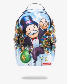 Monopoly Money Png - Monopoly Sprayground Backpack, Transparent Png, Transparent PNG