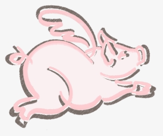 When Pigs Take Flight - Flying Pig Icon Png, Transparent Png, Transparent PNG