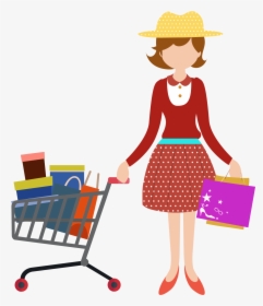 Transparent Shopping Clipart - Family Shopping Clipart Png, Png Download, Transparent PNG