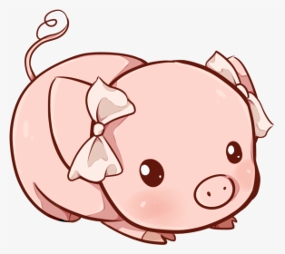 Kawaii - Kawaii Cute Pig Clipart, HD Png Download, Transparent PNG