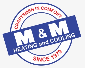 M & M Heating And Cooling Logo - Circle, HD Png Download, Transparent PNG