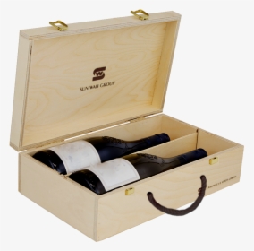 Wooden Wine Box 2 Bottle, HD Png Download, Transparent PNG