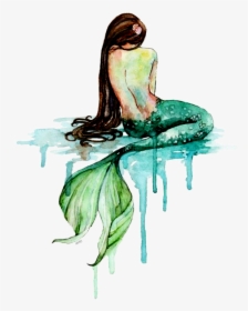 Mermaid Art, HD Png Download, Transparent PNG