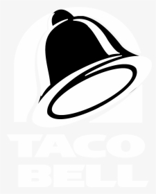 Logo Transparent Svg Vector - White Taco Bell Logo, HD Png Download, Transparent PNG