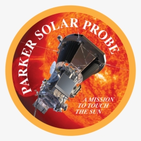 Orange Star Picture By Nasa Png - Parker Solar Probe Logo, Transparent Png, Transparent PNG