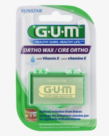 Gum® Orthodontic Wax, Original - Gum Wax For Braces, HD Png Download, Transparent PNG