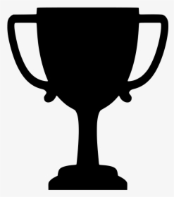 Download Png Transparent Trophy Vector Png - Black Trophy Vector Png, Png Download, Transparent PNG