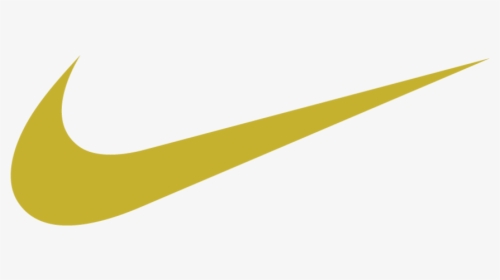 Nike Logo Gold Png, Transparent Png, Transparent PNG