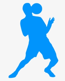 Transparent Football Player Silhouette Png - Dribbling Pemain Sepak Bola, Png Download, Transparent PNG