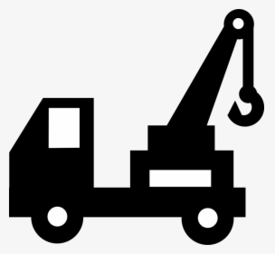 Vector Illustration Of Tow Truck Wrecker Recovery Vehicle - Tow Truck Clip Art, HD Png Download, Transparent PNG