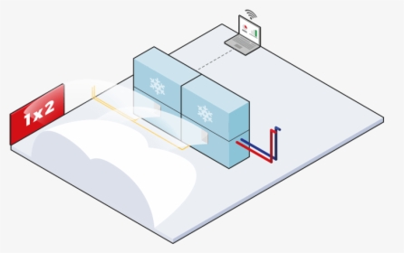 The Real Snow Powder Machine - Architecture, HD Png Download, Transparent PNG