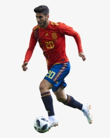 Marco Asensio Spain Png, Transparent Png, Transparent PNG