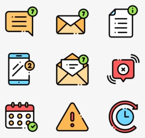 Notifications - Notification Email Icon Free, HD Png Download, Transparent PNG