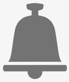 Grey Black Bell Png Transparent Icon Image - Computer Icons Notification Bell Icon Png Grey, Png Download, Transparent PNG
