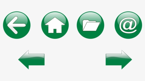 Next Button Clipart Green - Download Navigation Buttons, HD Png Download, Transparent PNG