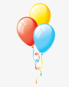 Party Ribbons Background Png - Balloons Png, Transparent Png, Transparent PNG