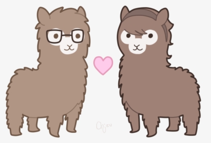 Llama Transparent Wallpaper Tumblr - Alpaca Drawing Png, Png Download, Transparent PNG