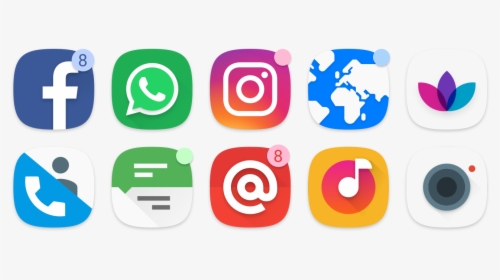 Free Facebook And Instagram Logo, HD Png Download, Transparent PNG