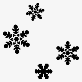 Snow Clipart Free Falling - Snowflake Clipart, HD Png Download, Transparent PNG