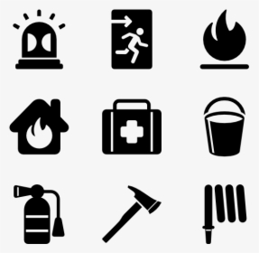 Fire Icon Vector - Fire Safety Icons Png, Transparent Png, Transparent PNG