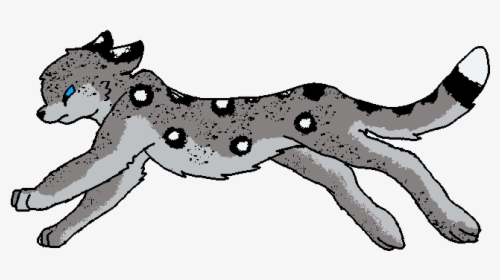 Snow Leopard Running Animation, HD Png Download, Transparent PNG