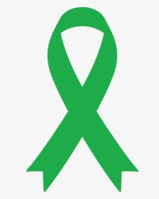 Mental Health Clipart Green Awareness Ribbon , Transparent - Mental Health Awareness Png, Png Download, Transparent PNG