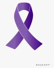Purple Ribbon Overdose Awareness, HD Png Download, Transparent PNG