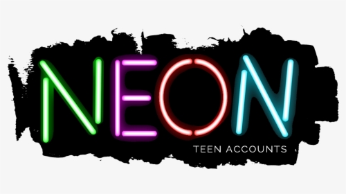 Neon Teen Account Logo - 13 Neon Png, Transparent Png, Transparent PNG