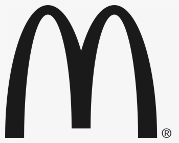 Mcdonalds Black And White, HD Png Download, Transparent PNG