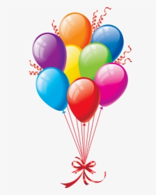 Transparent Background Birthday Balloons, HD Png Download, Transparent PNG