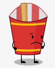 Fries Clipart Cup Mcdonalds - Battle For Dream Island Fries, HD Png Download, Transparent PNG