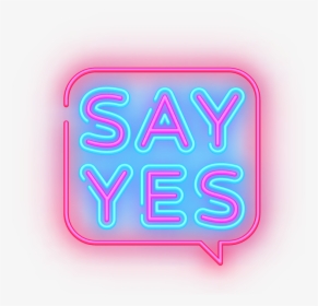 Say Yes - Graphic Design, HD Png Download, Transparent PNG