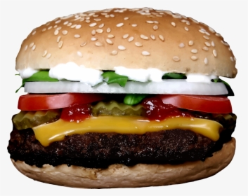Food Clipart Mac Hamburger - Transparent Big Mac Mcdonalds Hamburger, HD Png Download, Transparent PNG