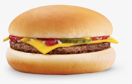 Cheeseburger Hamburger Fast Food Mcdonald S Quarter - Mcdonalds Burger And Chips, HD Png Download, Transparent PNG