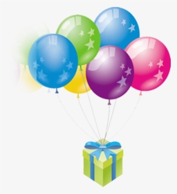 Birthday Party Balloons Clipart - Balloons Clipart, HD Png Download, Transparent PNG